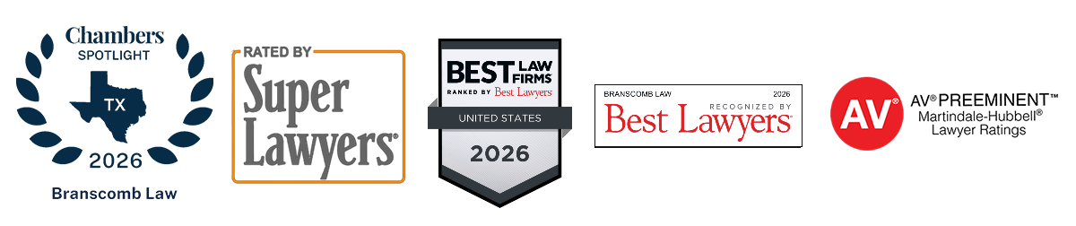 Branscomb Law 2026 Badges